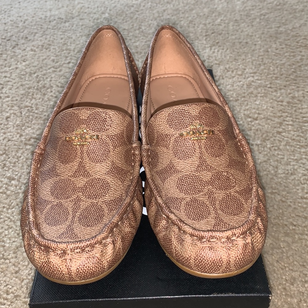 COACH Marley Signature Coated Canvas TAN Women